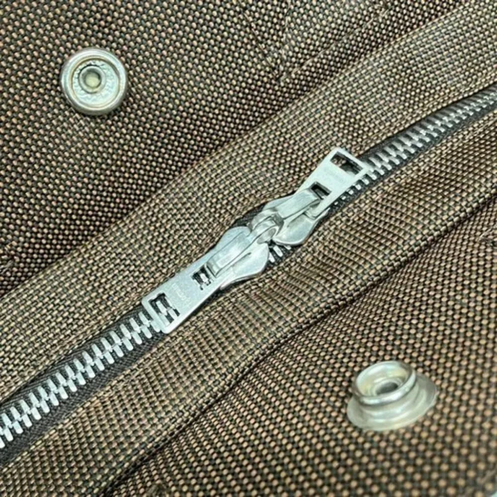 HERMES Her Line Tote PM Brown Polyamide Polyester Tote Bag - Picture 11 of 11